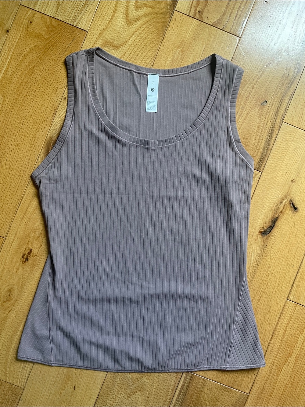 Lululemon pinkish brown full length ribbed cami